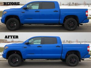 Tuff Country 19-23 Ram 1500 Rebel 4wd 2.5in Leveling Kt Frt w/Ball Joint Up Cntrl Arms (No Shocks)