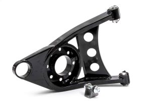 Control Arm - UMP - Fabricated - Lower - Press-In Ball Joint - Steel - Black Powder Coat - GM A-Body 1968-72 - Each