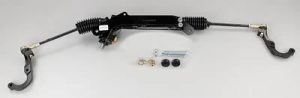 UniSteer 1967-69 Camaro/1968-74 Nova Rack and Pinion Kits for 1967-1969 CAMARO, 1968 CHEVY II, 1969-1974 NOVA - 8010540-01 Pinion, Power, Aluminum, Black Powdercoated, 44 in. Length, Chevy, Each