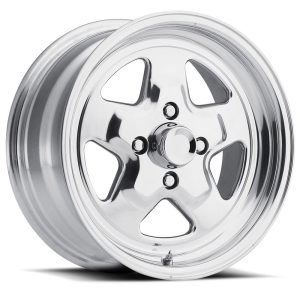 Vision American Muscle 521 Nitro Series Polished Wheels 15x7 Wheel, Nitro, Aluminum, Polished, 15 in. x 7.0 in., 5 x 4.75 in. Bolt Circle, 4 in. Backspace, Each