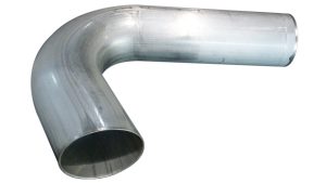 Aluminum Tubing Bend - 45 Degree - 4 in Diameter - 4 in Radius - 0.065 Thickness - Aluminum - Natural - Each