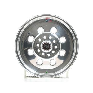 Weld Draglite 15x4 / 5x4.5 & 5x4.75 BP / 2.5in. BS Polished Wheel - Non-Beadlock
