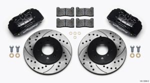 Wilwood DPHA Front Caliper & Rotor Kit Drilled Honda / Acura w/ 262mm OE Rotor