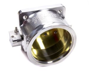 Throttle Body - 1520 CFM - Ford Style Flange - 105 mm Single Blade - V-Band Provision - Aluminum - Natural - Universal - Each