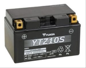 Yuasa AGM High Performance Maintenance-Free Batteries YTZ12S Battery, AGM, Starting, 12 V, 210 amps, Top Post, 6.00 in. Length, 3.875 in. Width, 4.375 in. Height, Each