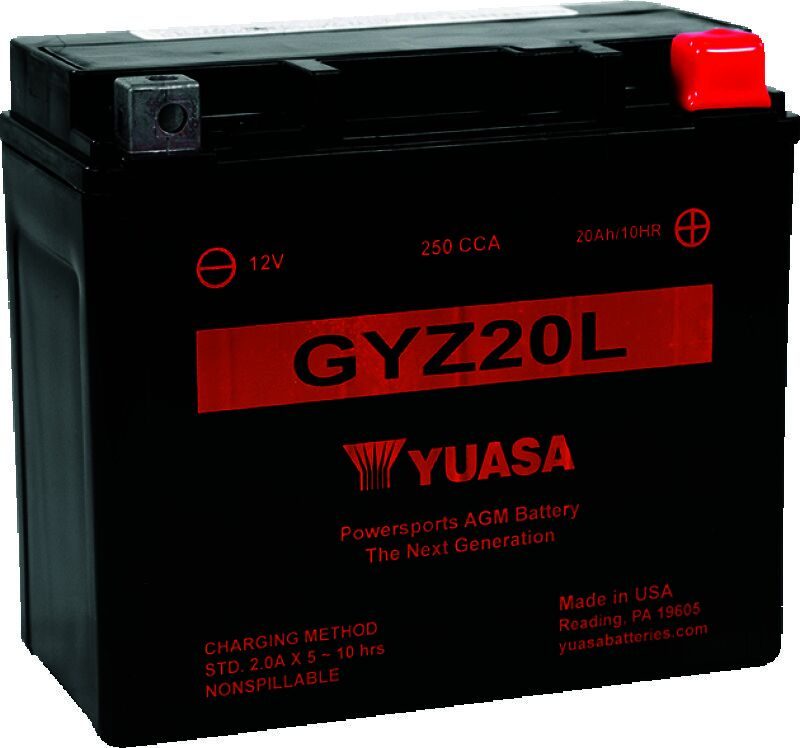 Yuasa Gyz20L Yuasa Battery