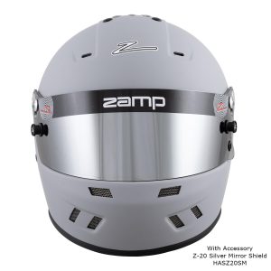 Zamp RZ-59 Helmets H77215FXL Helmet, RZ-59, Full Face, Gray, Matte Finish, Snell SA2020/DOT, X-Large, Each