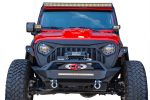DV8 Offroad Grilles for 2020-2021 GLADIATOR, 2018-2021 WRANGLER - GRJL-01 Main Grille, Stock Style, Plastic, Black, Jeep, Each