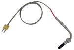 FuelTech Exposed Tip Thermocouples 5005100338 Thermocouple, FUETLECH EXPOSED TIP THERMOCOUPLE - 36"